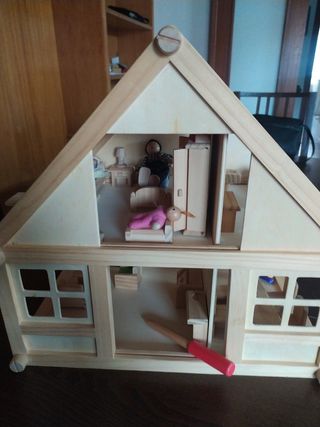 casa amoblada madera