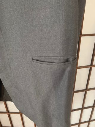 Traje de hombre gris