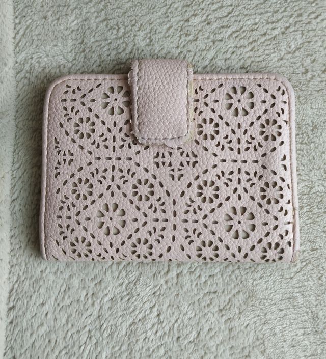 Cartera rosa palo de encaje Bijou Brigitte