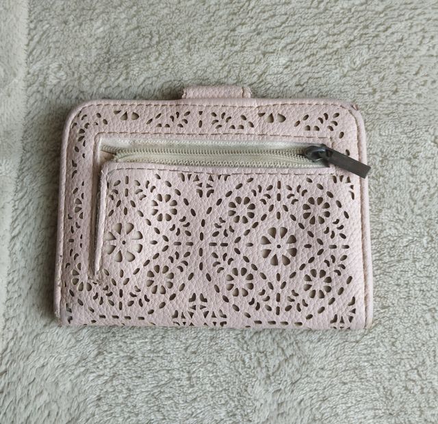 Cartera rosa palo de encaje Bijou Brigitte