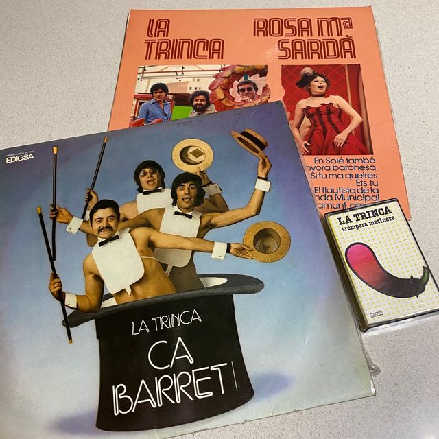 'LA TRINCA' 2 dischi LP + cassetta