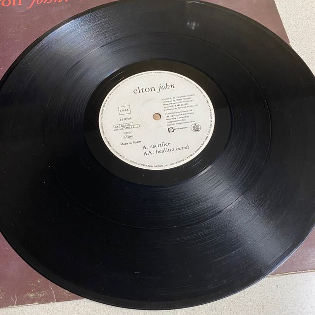 Maxi singolo «ELTON JOHN» Sacrifice