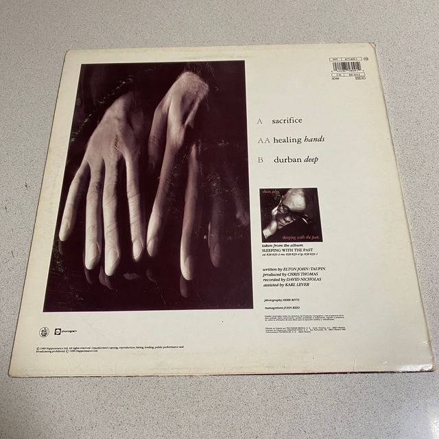 Maxi singolo «ELTON JOHN» Sacrifice