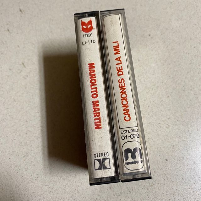 2 cassette 'Canciones De La Mili e 23F'