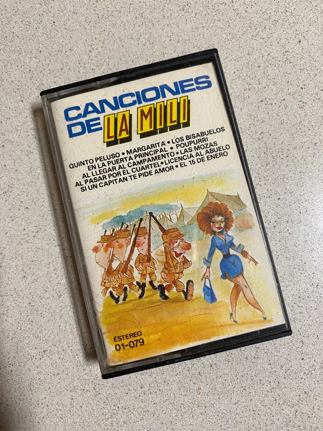 2 cassette 'Canciones De La Mili e 23F'