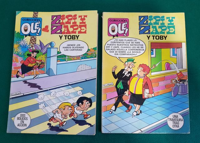 Comics Zipi y Zape y Toby. N.258 y 259