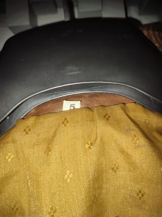 Chaqueta bike de cuero auténtico 