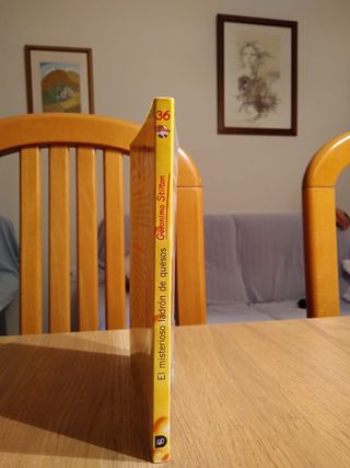 Geronimo Stilton. El misterioso ladrón de quesos.