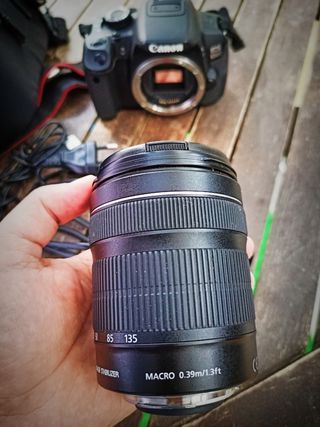 Canon EOS 650D + Objetivos Canon EFS 18-135 Macro