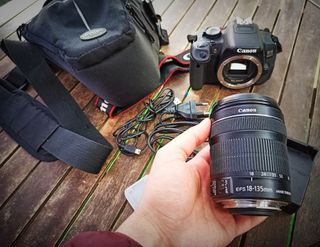 Canon EOS 650D + Objetivos Canon EFS 18-135 Macro