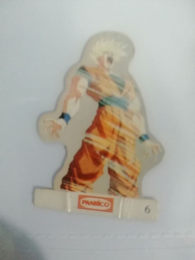 troquelado 6 panrico dragon ball z dbz