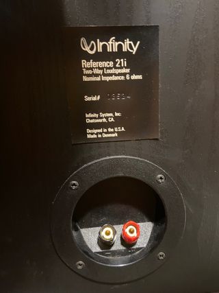 Altavoces Infinity 2.1i