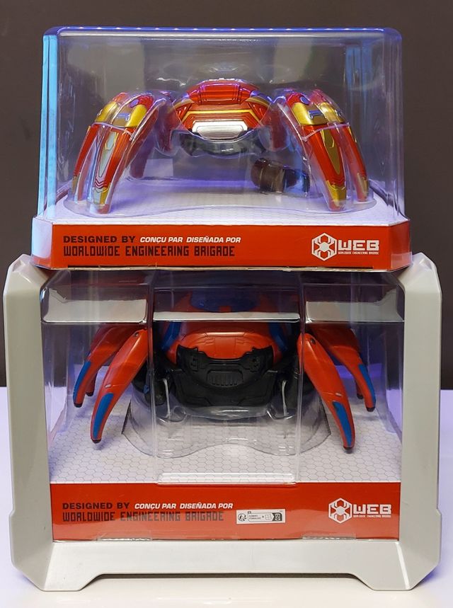 Spider Bot + Upgrade Iron Man