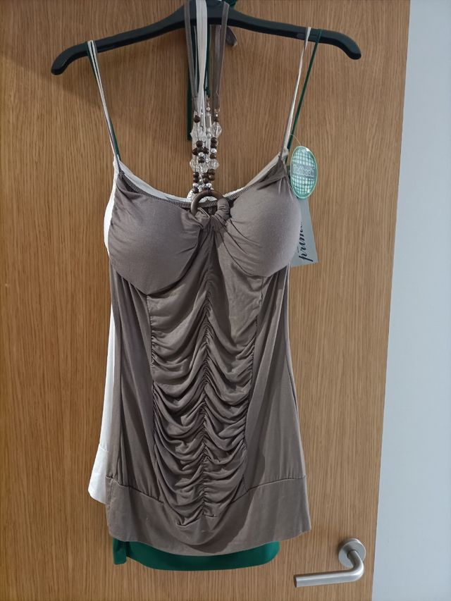 camiseta larga o vestido