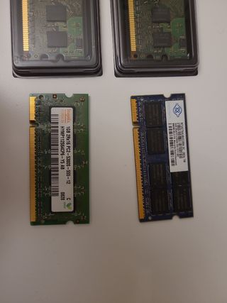 lote de tarjetas ram