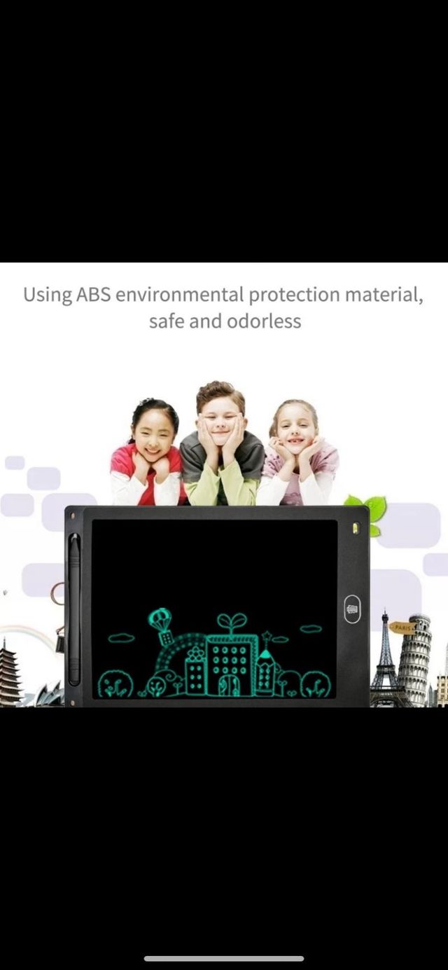 La lavagna LCD intelligente disegnata di nuovo