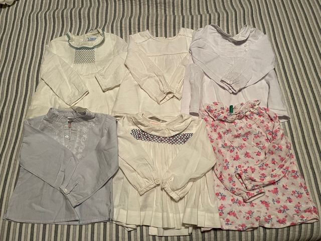 Lote de camisas de niña