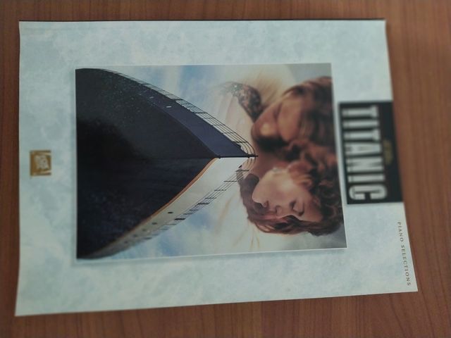 Partituras piano titanic