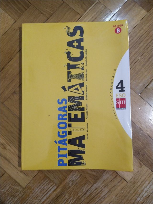 Libro matemáticas 4 eso SM