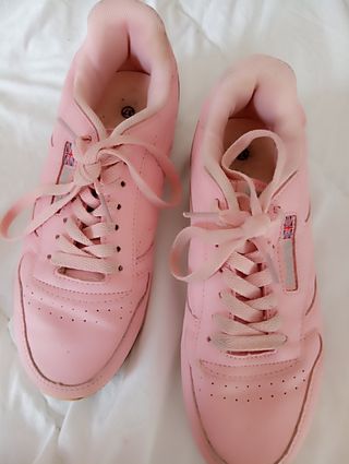 deportivas Reebok rosa