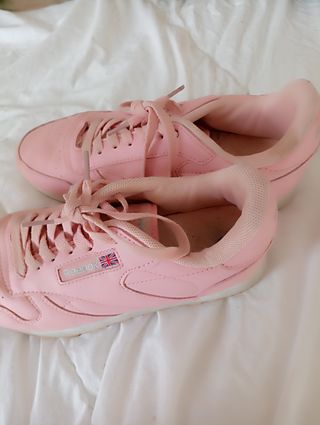 deportivas Reebok rosa