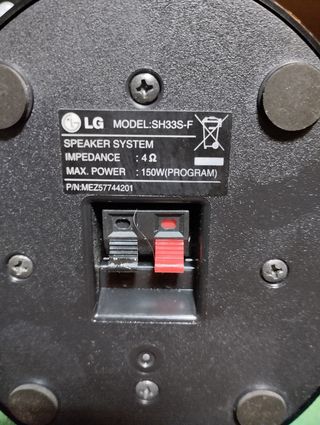 LG altavoces 