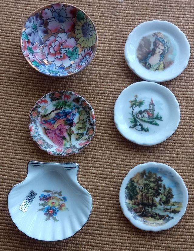 seis piezas miniatura