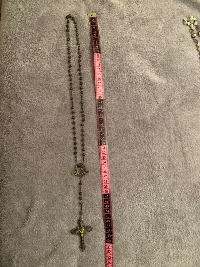 Rosario Isabelino filigrana siglo XIX