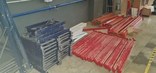 PIEZAS DE ESTANTERIA PARA BANCADA DE TRABAJO...