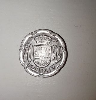 Moneda 50 Pesetas Felipe V