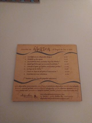 Lote 4 cd música y audio cuentos infantil