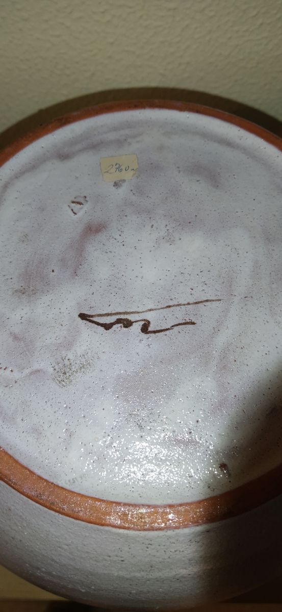 Vasija jarrón esférico