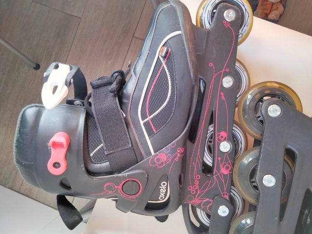 patines en linea chica,talla 38 Decathlon