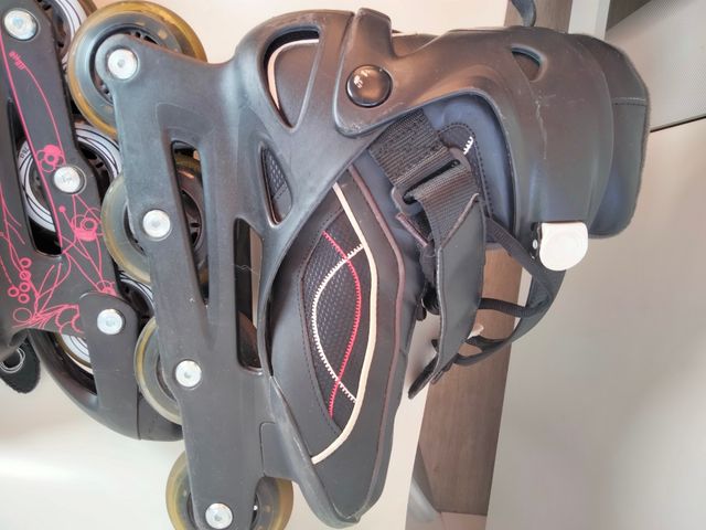 patines en linea chica,talla 38 Decathlon