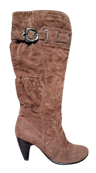 Stivali #donna #scamosciati con tacco