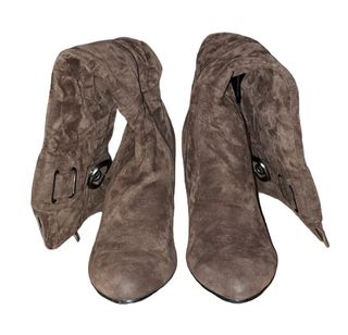 Stivali #donna #scamosciati con tacco