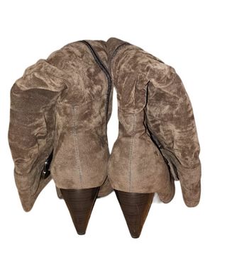 Stivali #donna #scamosciati con tacco