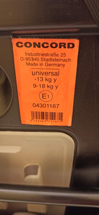 Silla Concorde Ultimax