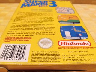 SUPER MARIO BROS. 3 para Nintendo nes.