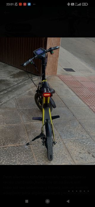 Bicicleta Eléctrica  RACING ROBSTEP
