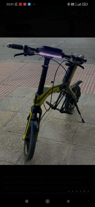 Bicicleta Eléctrica  RACING ROBSTEP