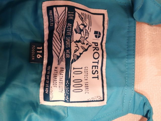 Pantalón esquí niño/a 5-6/7 años marca Protest