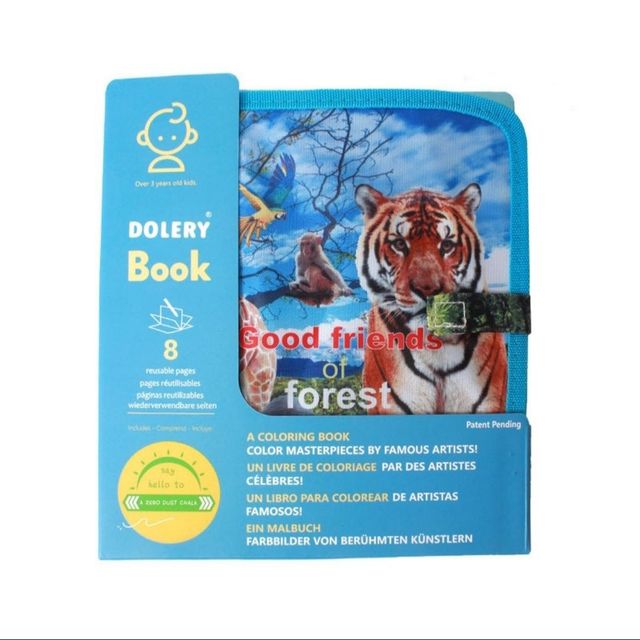 Livro de Pintar com Giz em Ardósia