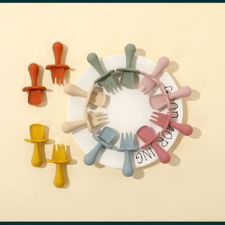 Talheres de Refeição em Silicone