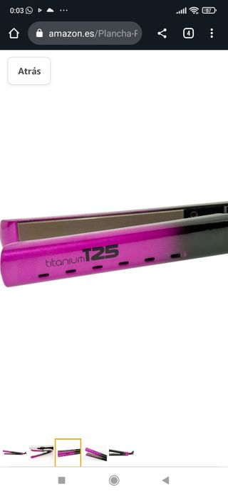 Plancha pelo profesional