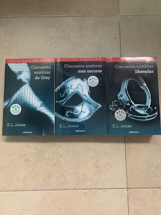 Trilogía cincuenta sobras de grey