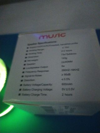 Mini Altavoz bluetooth.