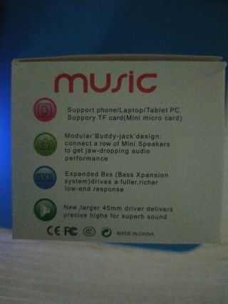 Mini Altavoz bluetooth.