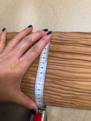Bolso/cartera de boda y fiesta champán de raso