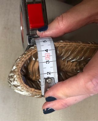 Bolso/cartera de boda y fiesta champán de raso